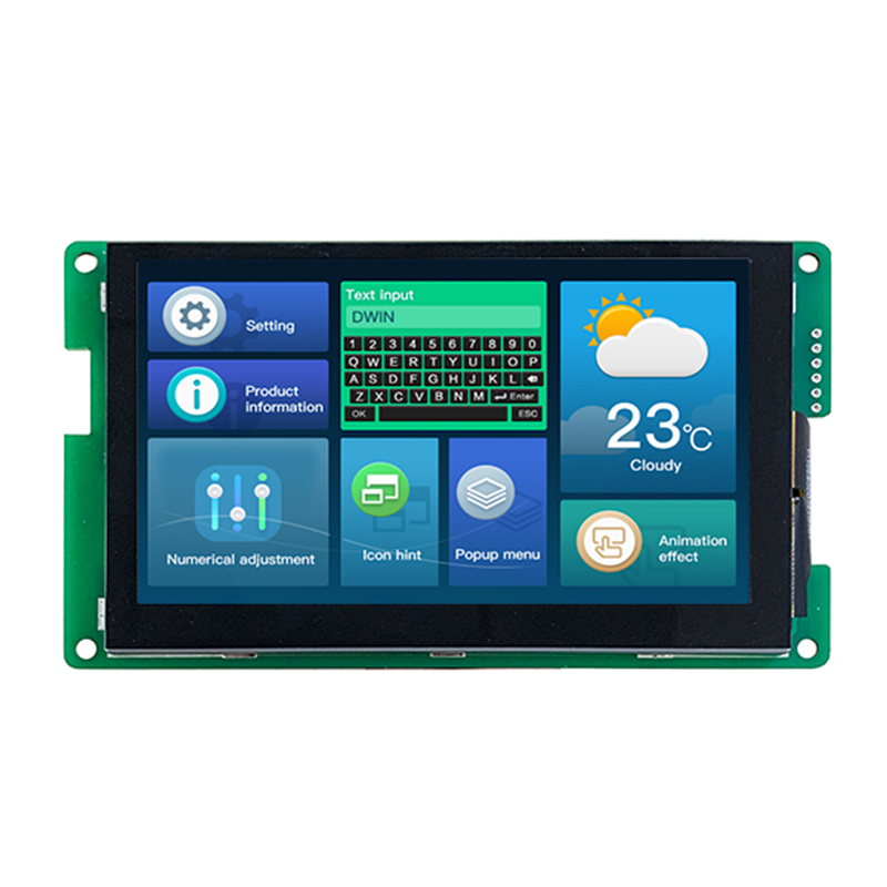 DWIN DMG80480C043_01WTC 4.3inch 480x800 IPS Industrial HMI UART TTL LCD Display Capacitive Touch, 16MB Flash Buzzer SD interface-image-9