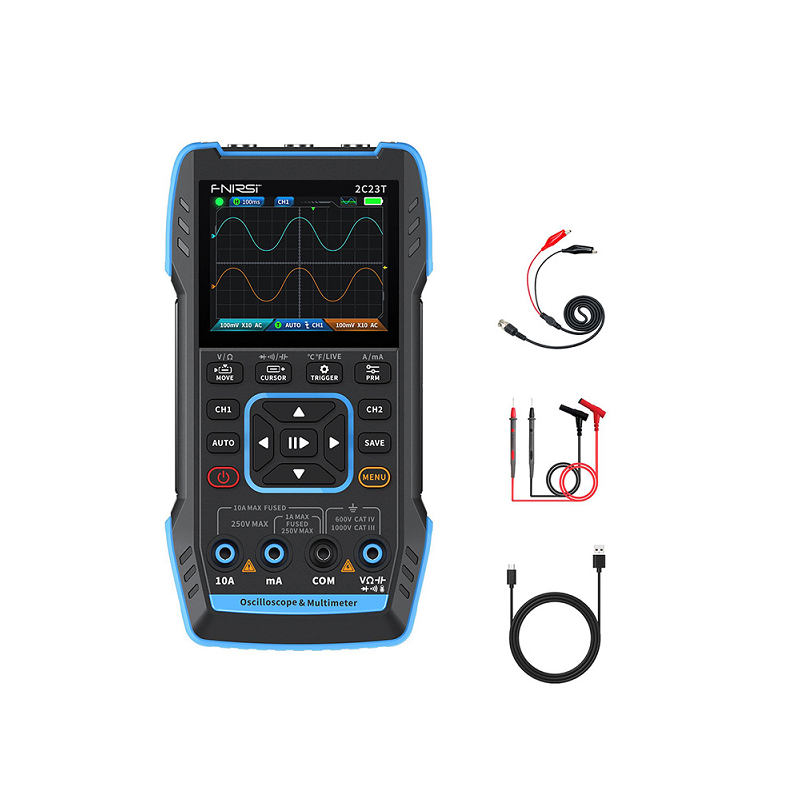 FNIRSI 2C23T 3-in-1 Handheld Oscilloscope Multimeter DDS Generator Channels, 10MHz Bandwidth-picture-27