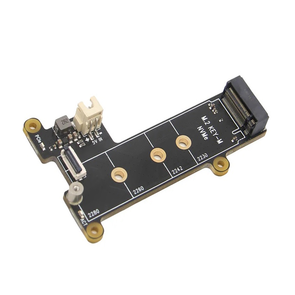 Geekworm X1001 PCIe to M.2 Key-M NVMe SSD PIP TOP for Raspberry Pi 5-picture-12