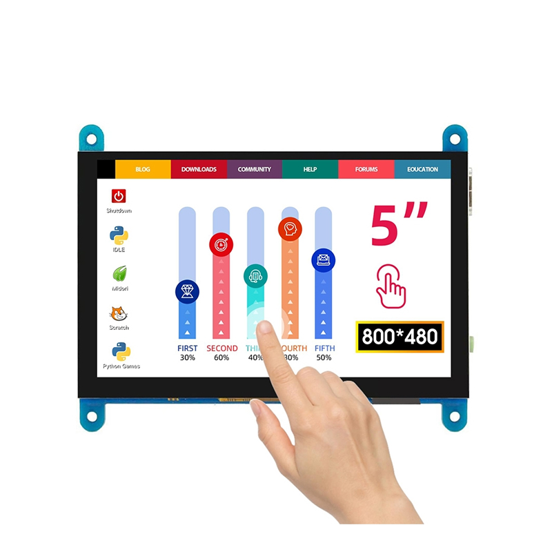Elecrow RC050 5 inch 800 x 480 Capacitive Touch LCD Display for Raspberry Pi/ PC/ SONY PS4-image-31