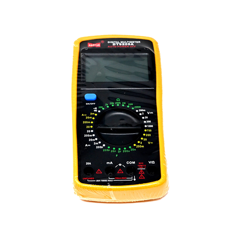 Haoyue DT9205A Digital Multimeter, 750 VAC 1000VDC; DCA/ACA 2mA- 20A-picture-12