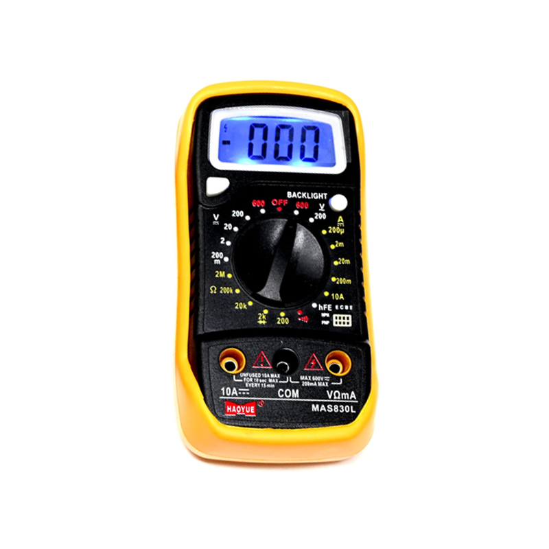 Haoyue MAS830L Digital Handheld Multimeter, 600 VAC/DC-image-4