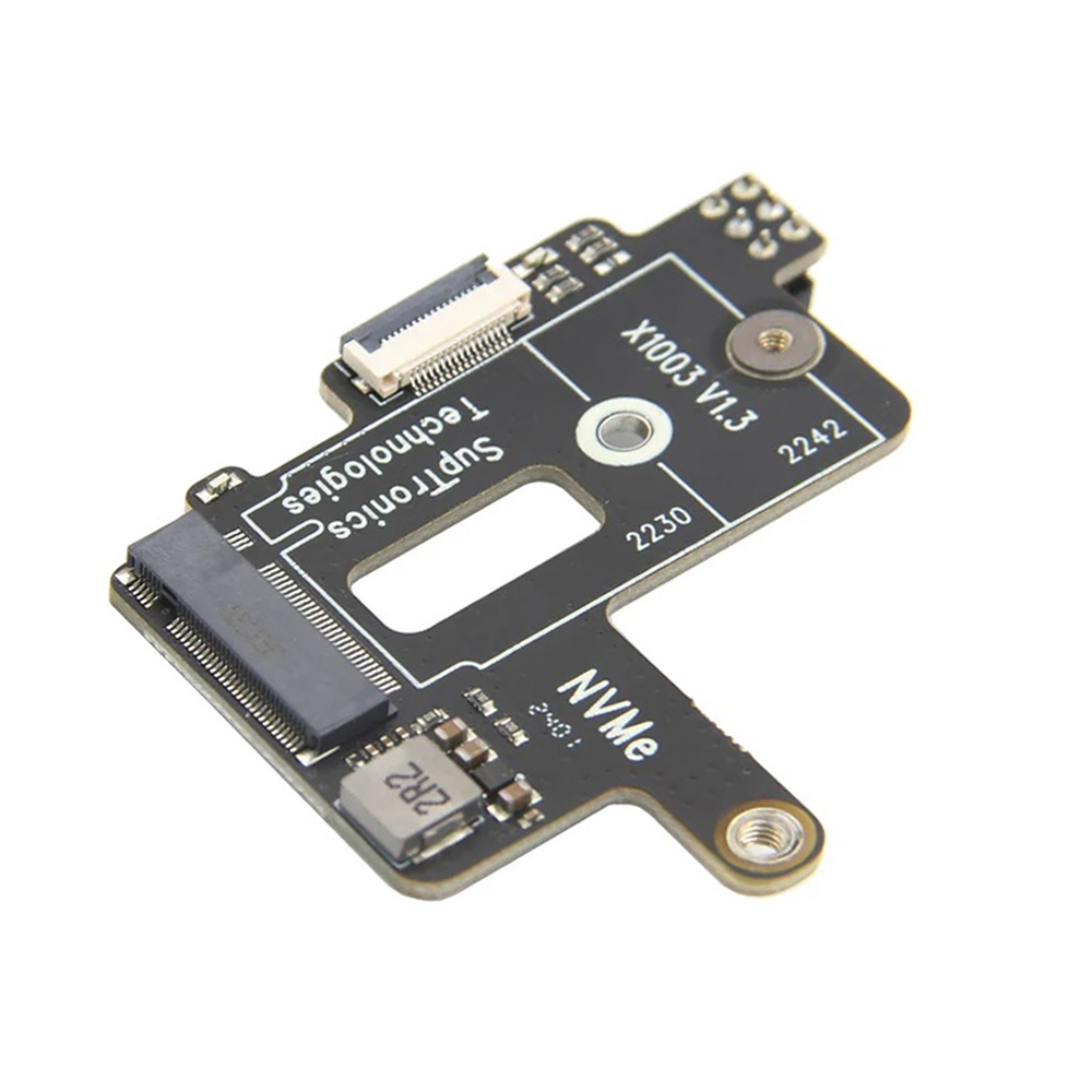 Geekworm X1003 PCIe to M.2 Key-M NVMe SSD PIP TOP for Raspberry Pi 5-picture-20