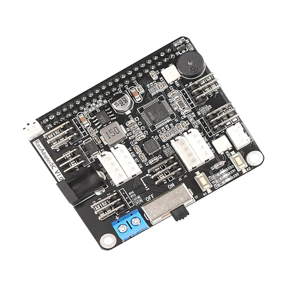 Hiwonder Raspberry Pi 5 Expansion Board Model C - without Heatsink-picture-38