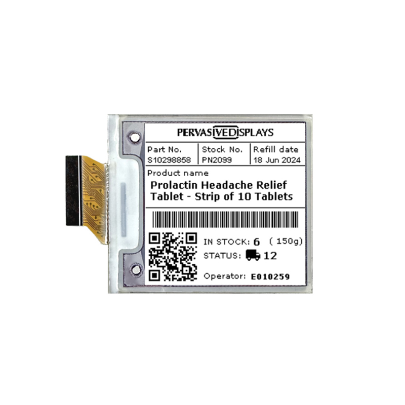 Pervasive Displays 1.52" ePaper Display , Wide Temp., B/W, Fast update E2152KS0J1-picture-28