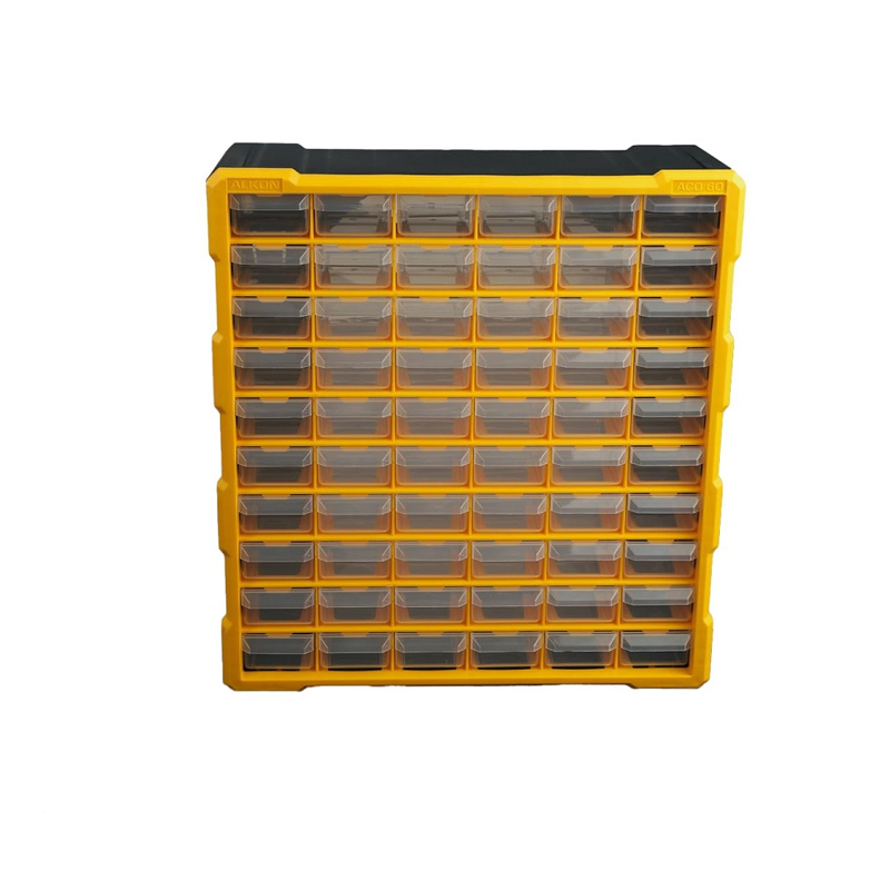 Alkon Plastic 60 Drawers Component Organisers - Aco60 With Multiple Drawers For Small Parts Storage-image-42
