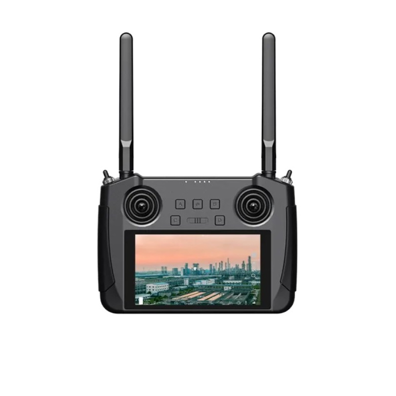 SIYI MK15E Mini Agriculture Drone Remote Controller with 5.5 Inch HD Touchscreen LCD Full HD FPV-image-3