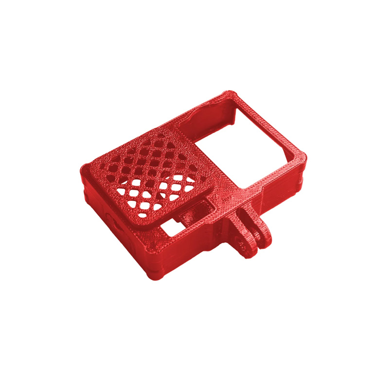 FLYWOO Adjustable TPU Mount for Naked Gopro V2 (Red)-picture-19