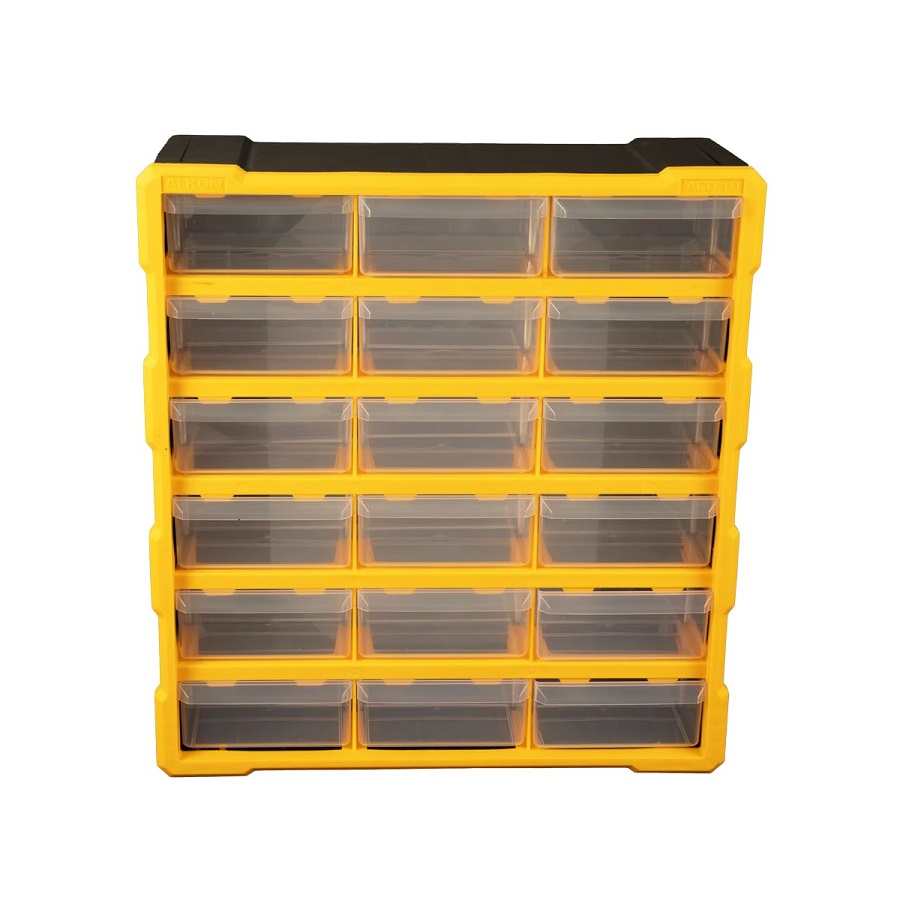Alkon ACO18 Component Organiser with 18 Drawers Small Parts Storage-image-41