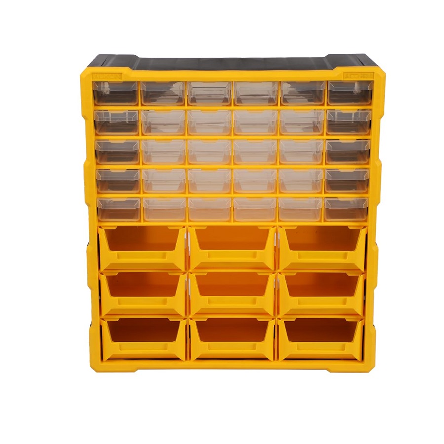 Alkon Component Organiser - Aco9B30D with 9 Bins And 30 Drawers,Yellow-image-39
