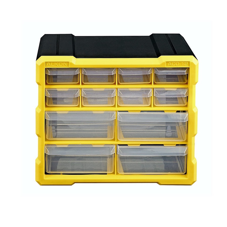 Alkon Plastic Component Organiser With 12 Drawers - Aco12-image-2
