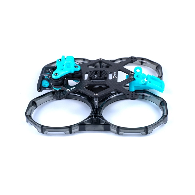 Axisflying cineon C30 / 3 inch indoor cinewhoop / cinematic shooting frame kit Without GPS TPU And Clear Blue-Green-picture-21