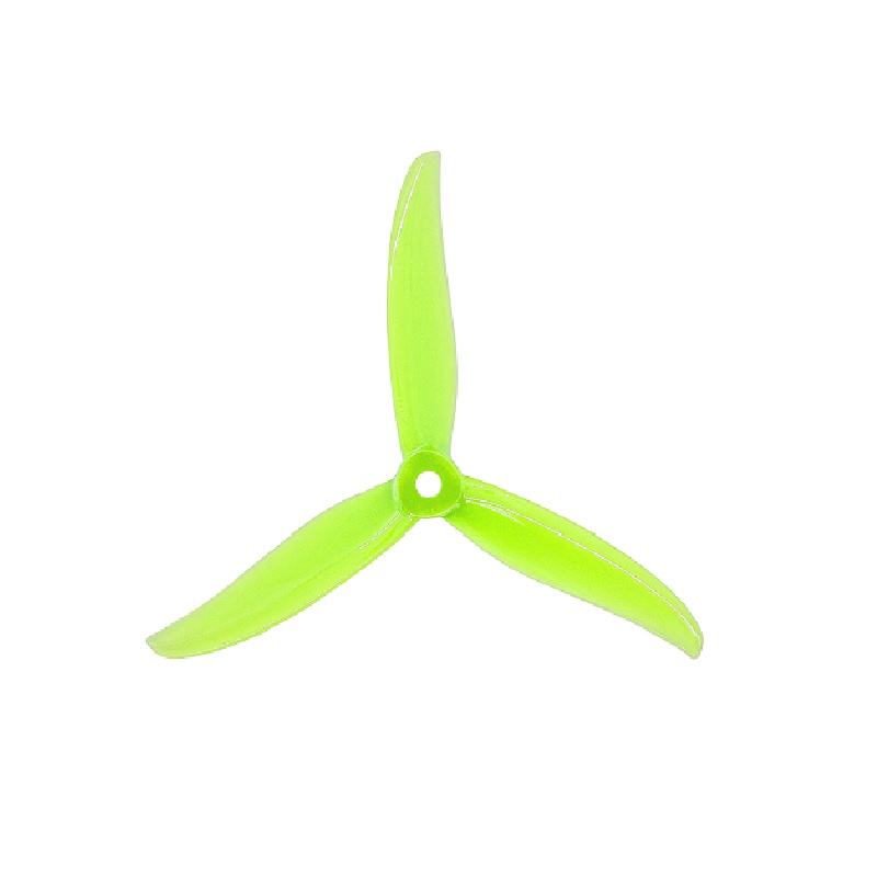 pro-range propellers sbang 4934 pc 3 blade propellers 4cw+4ccw - neon yellow
