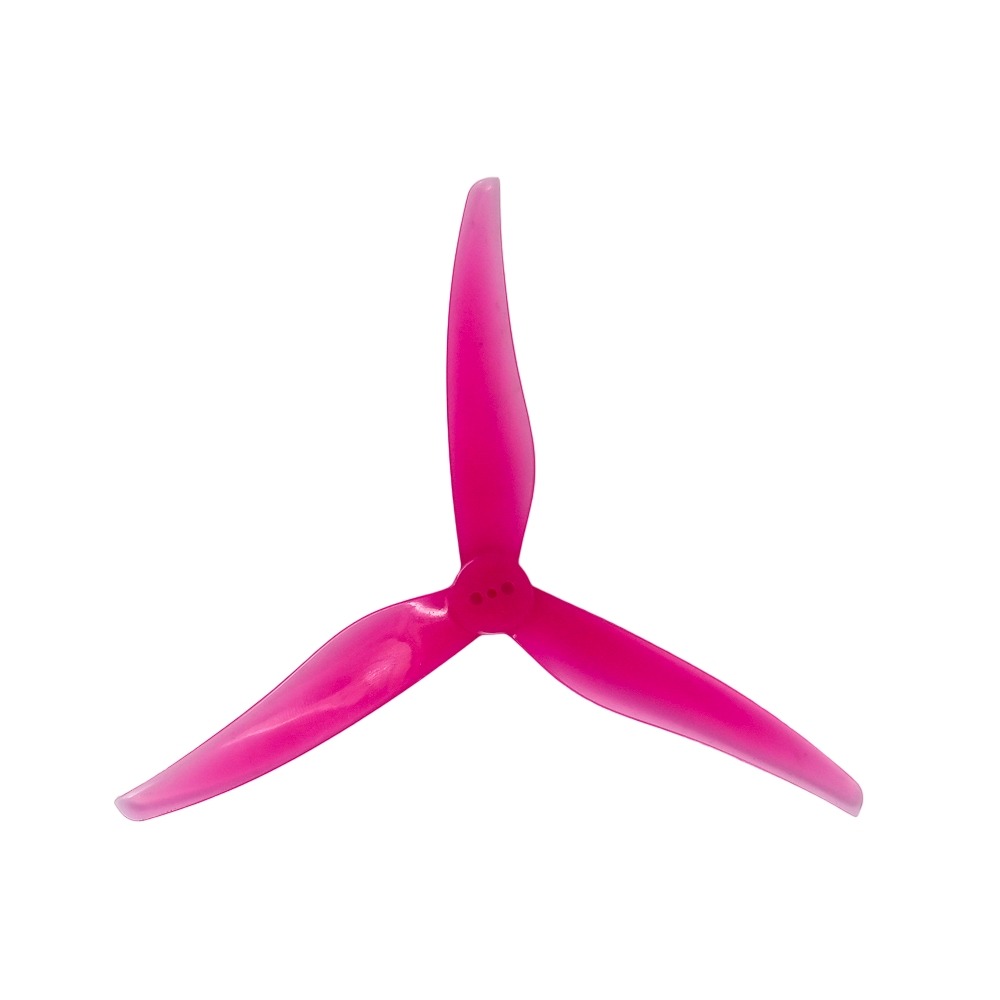 pro-range propellers sl 5125 pc 3 blade 1.5mm propellers 2cw+2ccw- pink