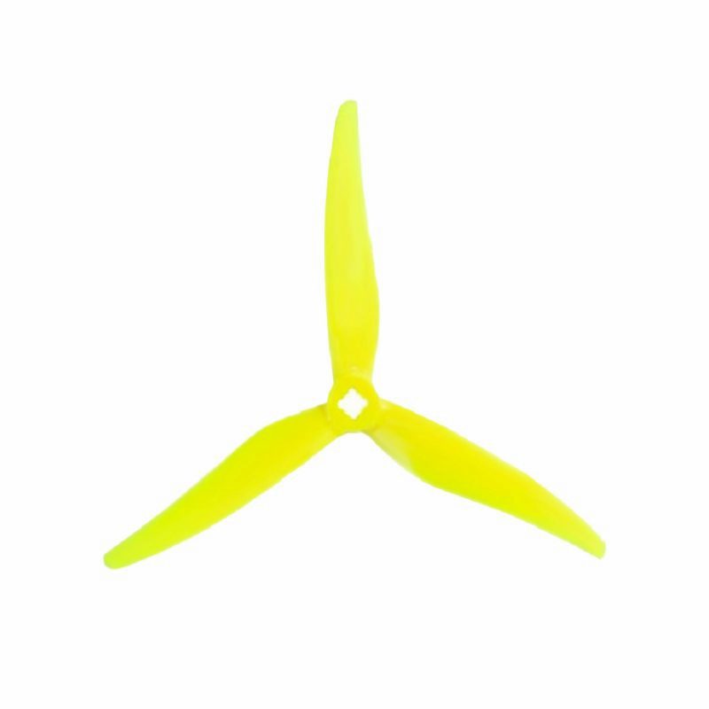 pro-range propellers sl 5125 pc 3 blade 1.5mm propellers 2cw+2ccw- yellow