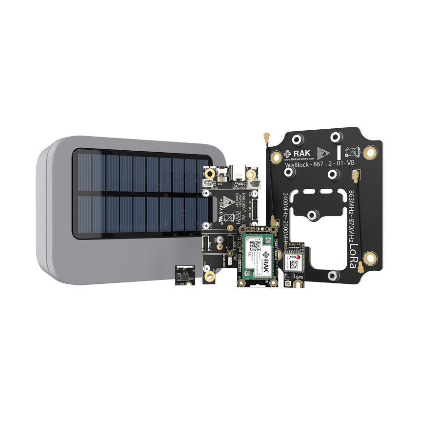 RAKwireless Helium Mapper Kit 1 /Unify Enclosure with Solar-Built in Antenna plate/IN865-picture-10