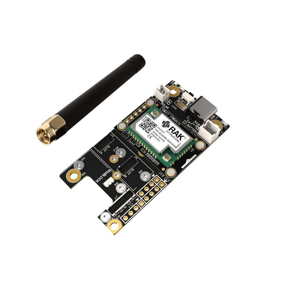 RAKwireless WisBlock Meshtastic Starter Kit RAK19007+RAK4631+Rubber Antenna /800 MHz for EU868/RU864/IN865-picture-27