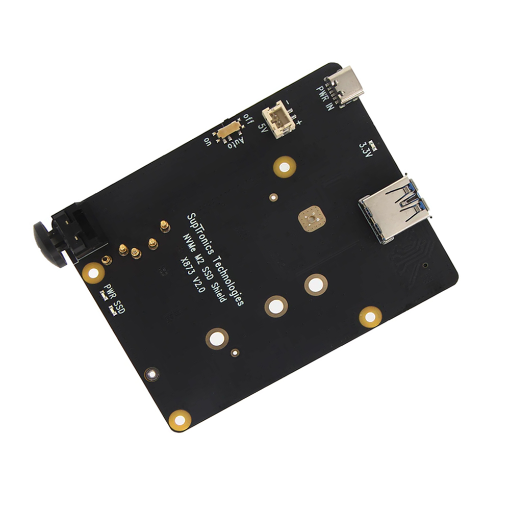 Geekworm X873 V2.0 M.2 NVME SSD Storage Expansion Board for Raspberry Pi 4-picture-12