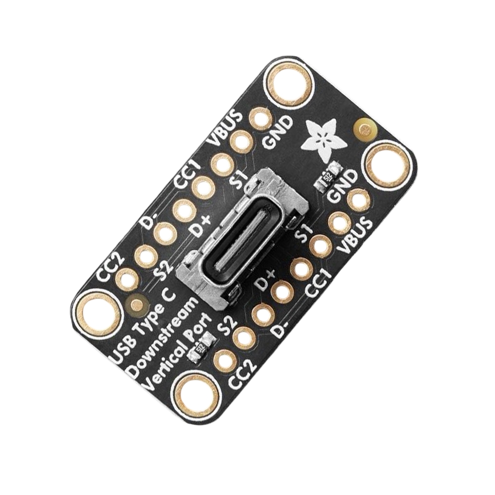 Adafruit USB Type C Vertical Breakout - Downstream Connection-image-38