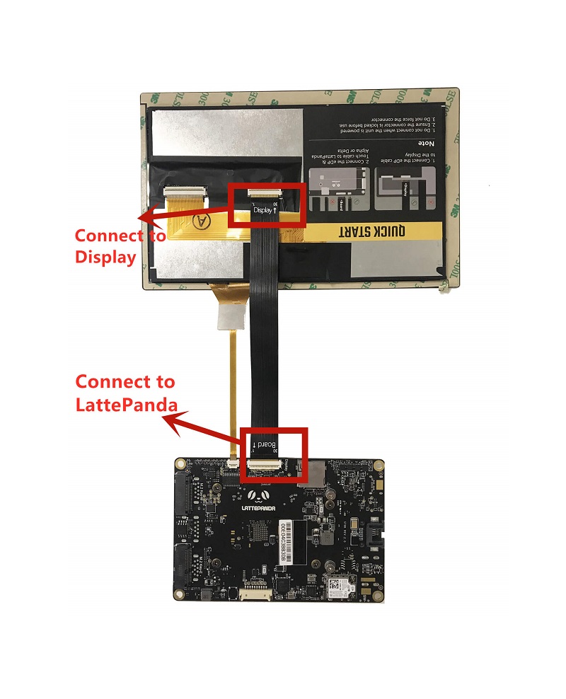 DFRobot 7 inches Touch Display (eDP) for LattePanda 3 Delta