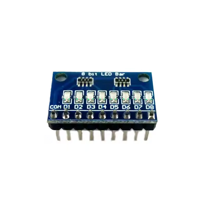 DM41A08 3.3V 5V 8 Bit Red Common anode LED indicator Module-image-9