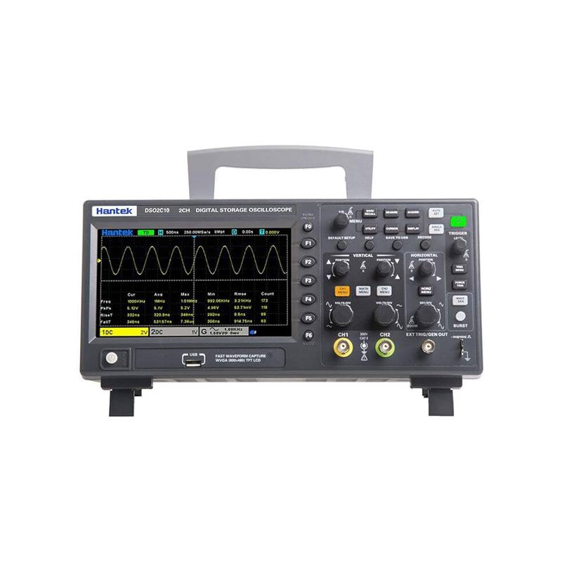 Hantek DSO2C10 Digital Storage Oscilloscope 100MHz Bandwidth 2CH Dual Channel 1GSa/s sample rate-picture-11