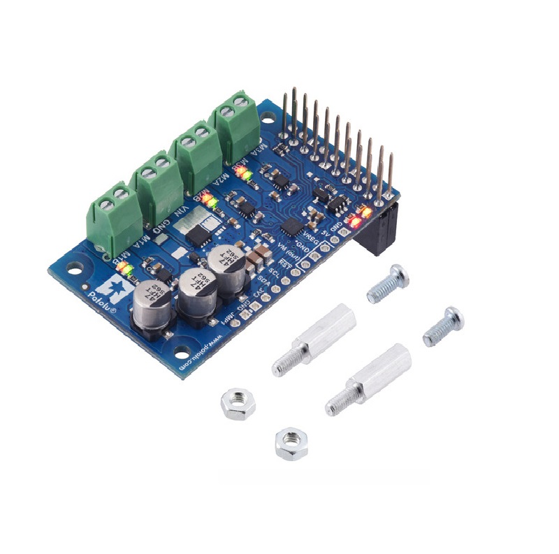Motoron M3H550 Triple Motor Controller for Raspberry Pi (Connectors Soldered)-image-20