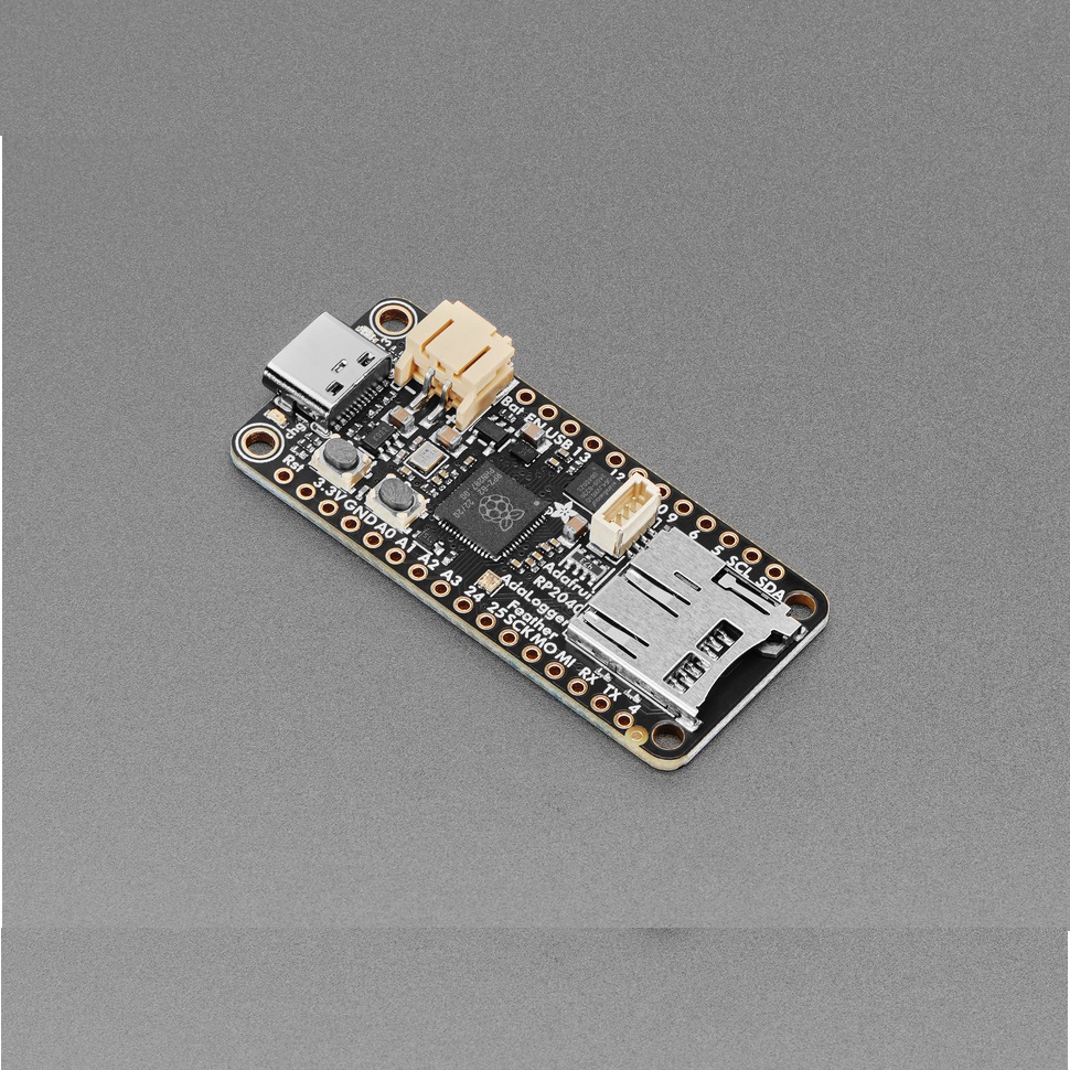 Adafruit Feather RP2040 Adalogger - 8MB Flash with microSD Card - STEMMA QT / Qwiic-image-7
