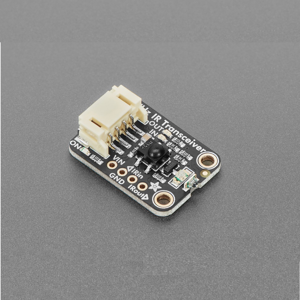 Adafruit Infrared IR Remote Transceiver - STEMMA JST PH 2mm - 940nm Emitter + 38KHz Receiver-picture-26
