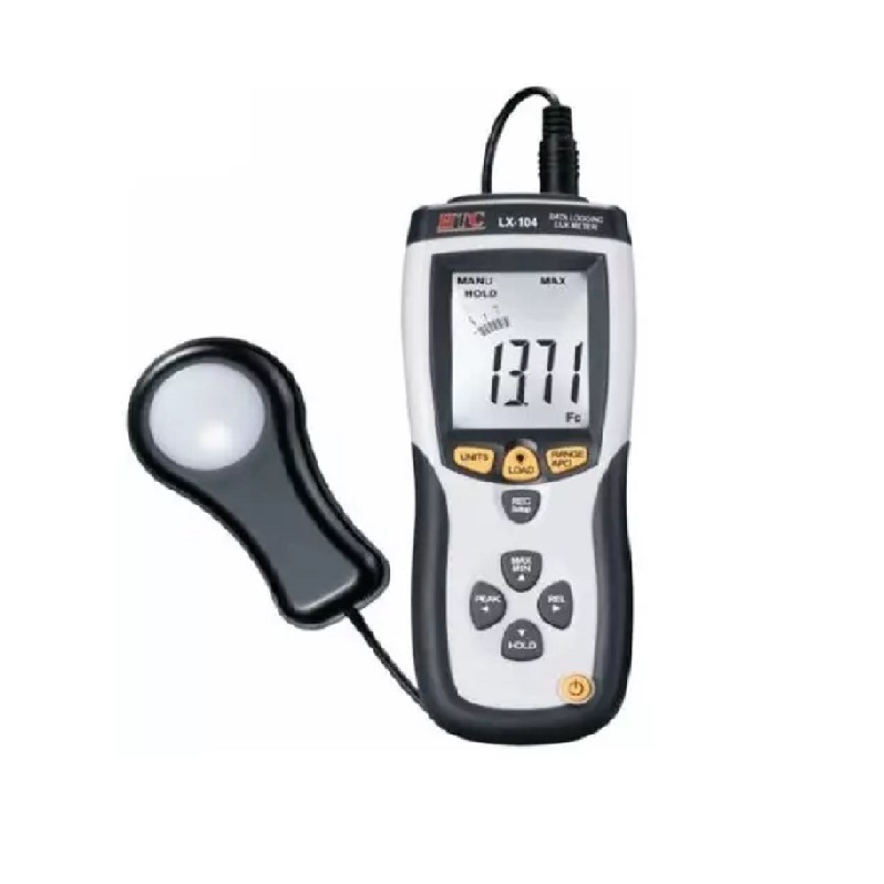 HTC LX-104 Digital Lux Meter | 0–400,000 Lux Range, High Accuracy Light Intensity Meter with Data Hold, MAX/MIN, Backlit Display & Separate Light Sensor-image-27