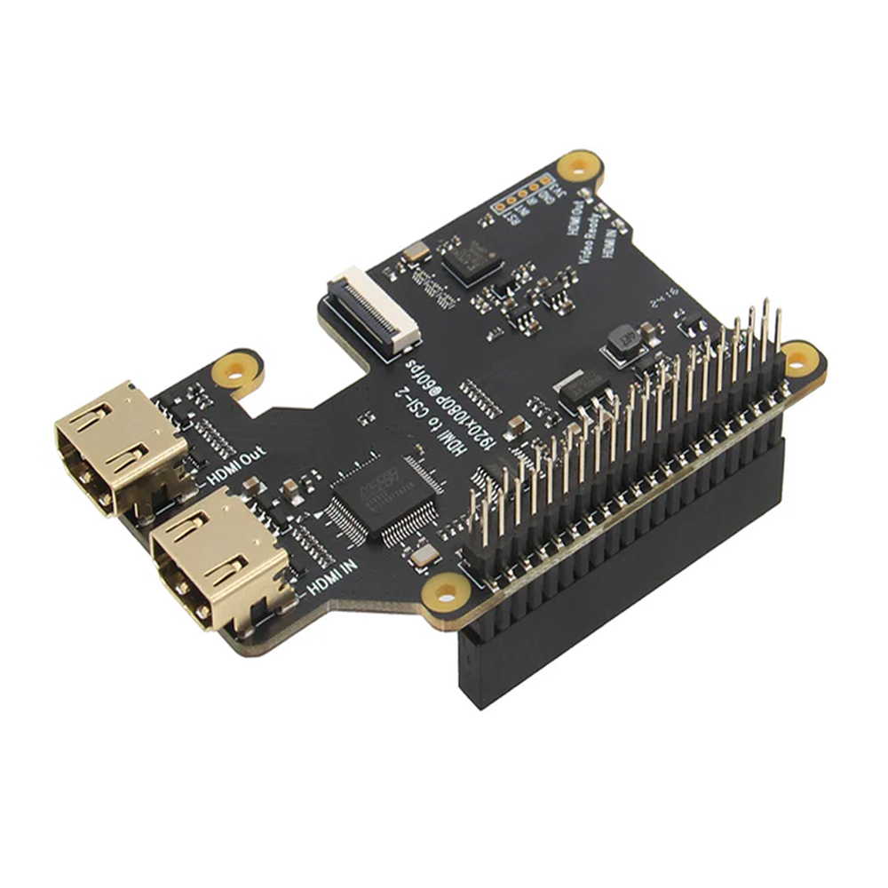 Geekworm X1301 HDMI to CSI-2 Shield for Raspberry Pi 5/4B/3B+/3B Support 1080P@60fps-picture-17