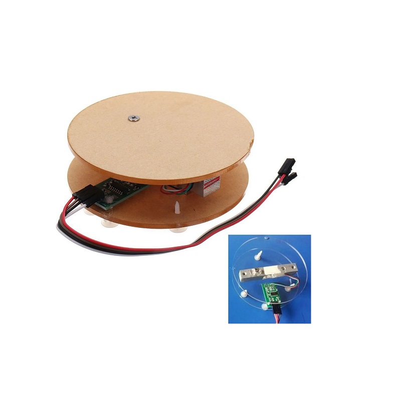 DIY Pressure Sensor Kit 5kg+ HX711AD Module + 4P DuPont Wire Shell ROHS-image-5