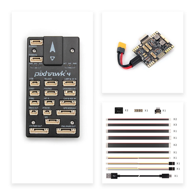 Holybro Pixhawk 4(plastic case)&PM07 14S Set-image-17