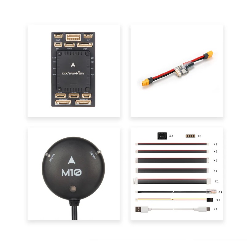 Holybro Pixhawk 5X Mini Set+M10 GPS-image-31