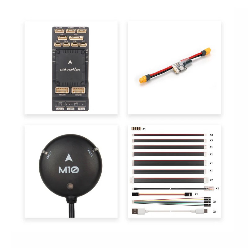 Holybro Pixhawk 5X Standard Set v2A+M10 GPS-image-29