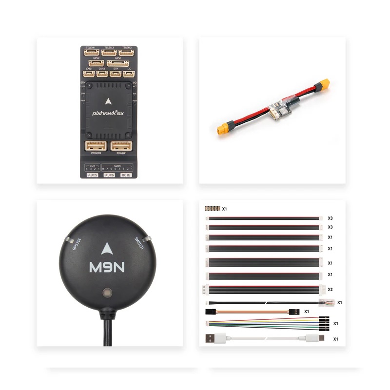 Holybro Pixhawk 5X Standard Set v2A+M9N GPS-image-28