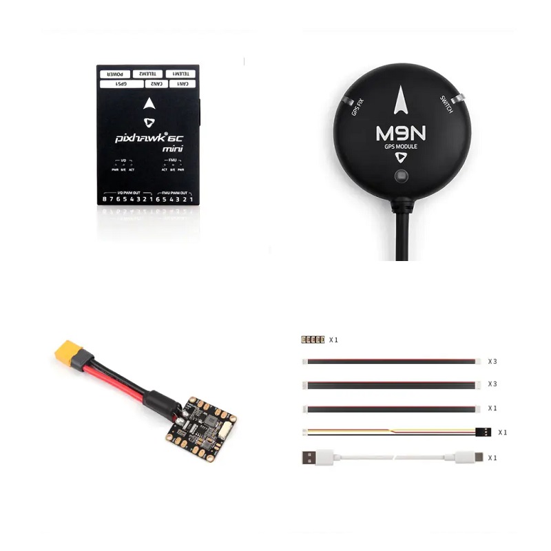 Holybro Pixhawk 6C Mini and PM06-14S and M9N GPS Combo-picture-12