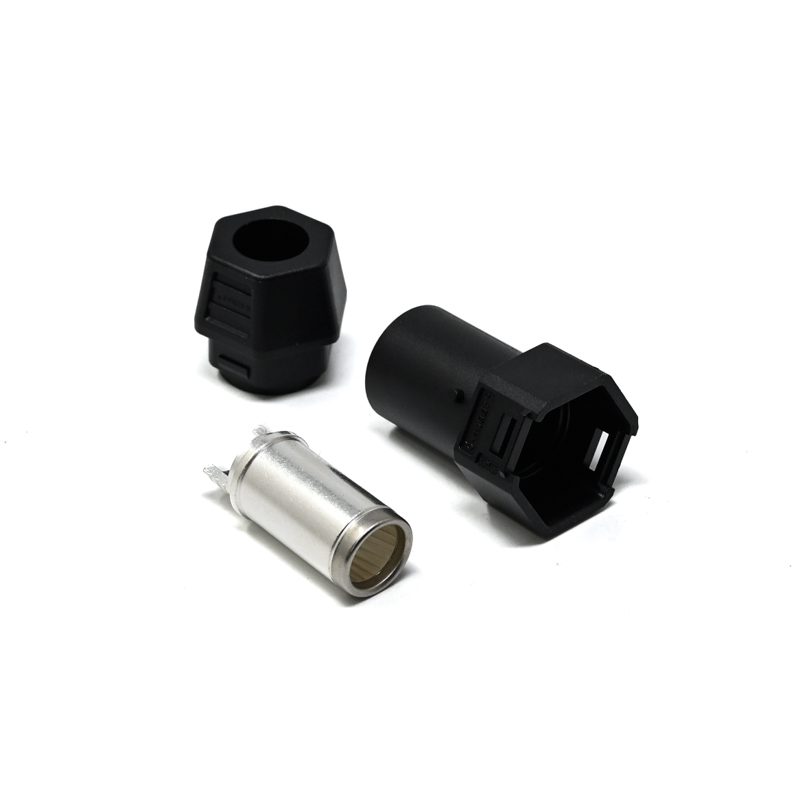 QS12H Single lock Anti spark Black Female Connector For Electric bicycle electric motor car Energy storage battery UAV Drone airplane-image-27