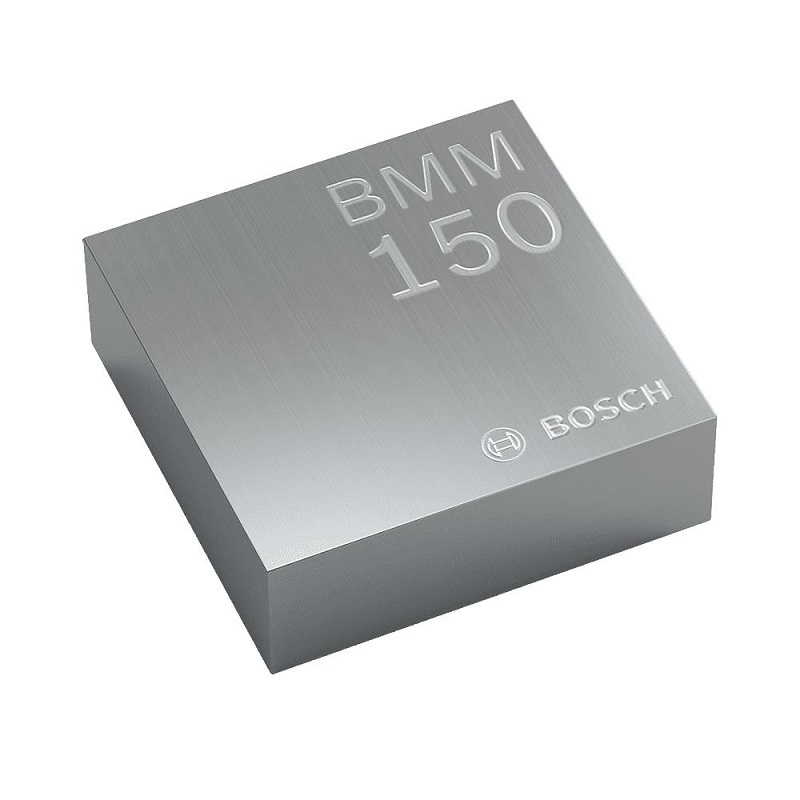 BOSCH BMM150 3‑Axis Digital Geomagnetic Sensor (Magnetometer), ±1300 µT, 1–16 bit-picture-25