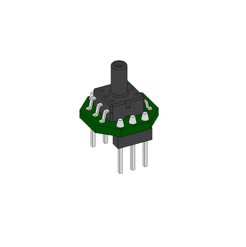 Sencoch GZP6847A101KPW50K Pressure Sensor, 5 V, Analog Output, 1.8 mA, −30 °C to +85 °C, Range: -100 kPa ~+100 kPa-image-35