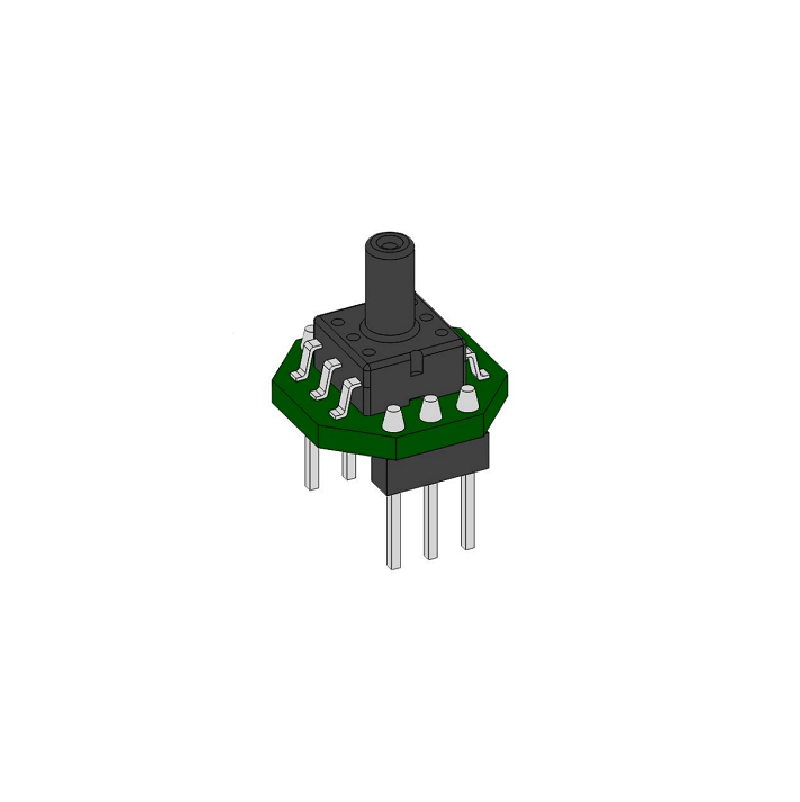 Sencoch GZP6847D101KPN Pressure Sensor, 3.3 V, I²C, 100 nA, Range: 0 kPa~100 kPa-image-11