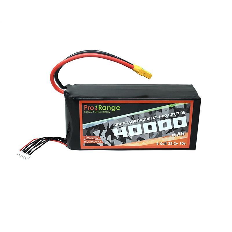 Pro-Range 22.2V 40000mAh 10C 6S Semi Solid State Li-Ion Polymer Battery Pack-image-4