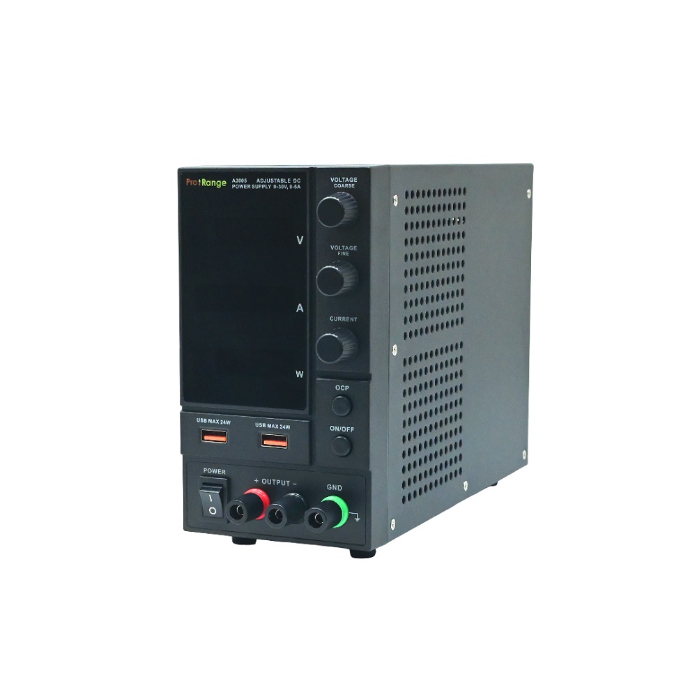 Buy now Pro-Range A3005 30V/5A Adjustable DC Power Supply | Robu.in