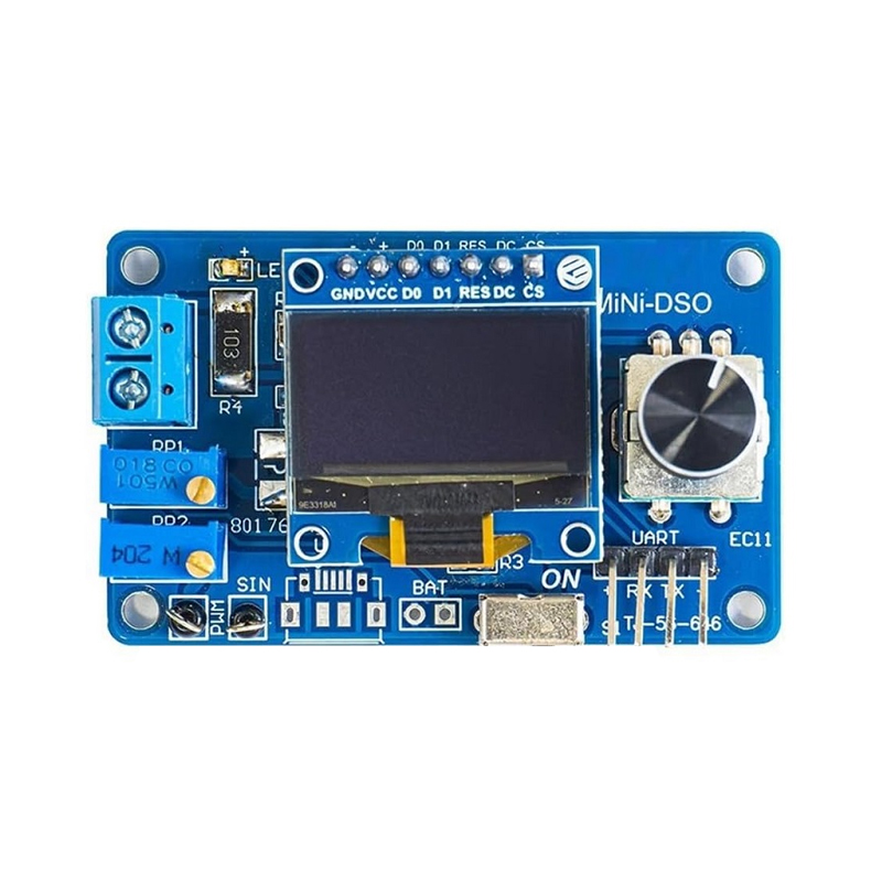 Mini DOS LCD Oscilloscope Kit with shell-picture-39