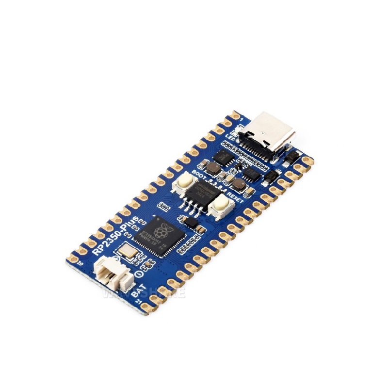 Waveshare RP2350-Plus Development Board, A Low-cost, High-performance Pico-like MCU Board Based On Raspberry Pi RP2350A Dual-core & Dual-architecture Microcontroller-image-37