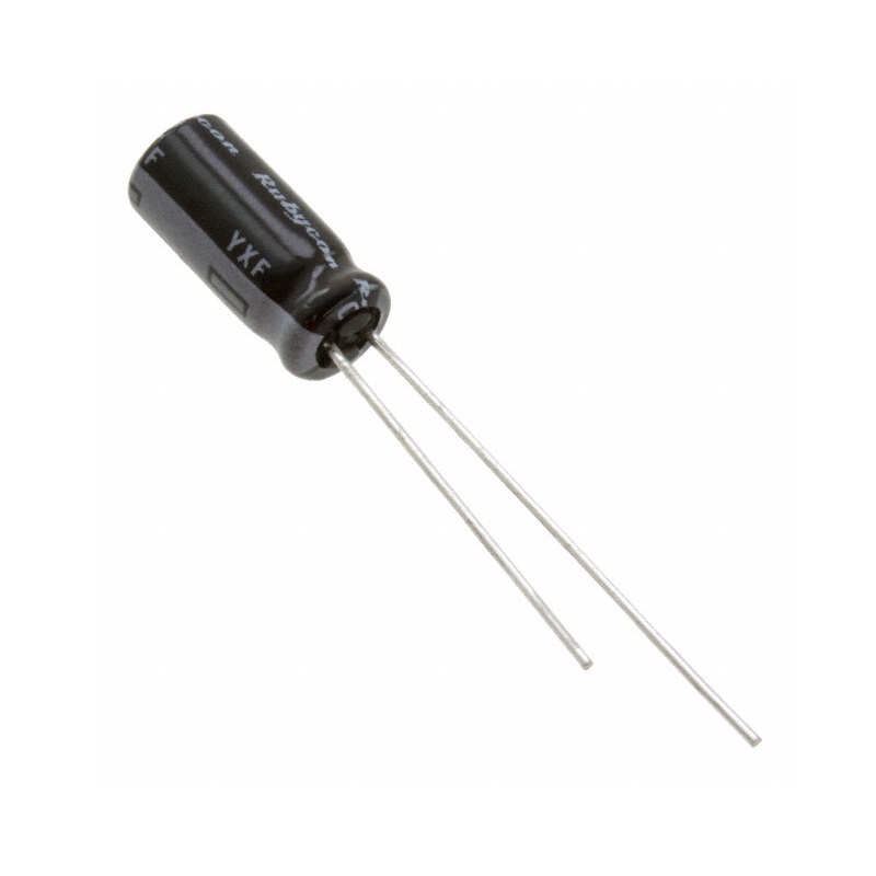 50YXF22MFFCT15X11-Rubycon-22uF 50V ±20% 150mA@100kHz Plugin,D5xL11mm Aluminum Electrolytic Capacitors - Leaded ROHS-picture-29