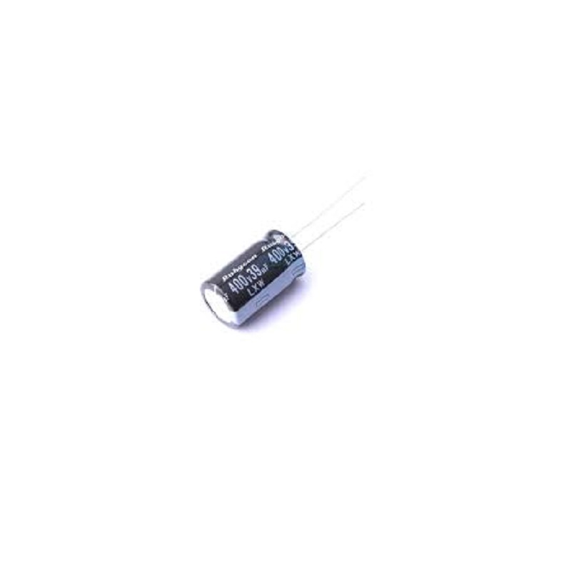 400LXW39MEFR12.5X20-Rubycon-39uF 400V ±20% 858mA@100kHz Plugin,D12.5xL20mm Aluminum Electrolytic Capacitors - Leaded ROHS-picture-39