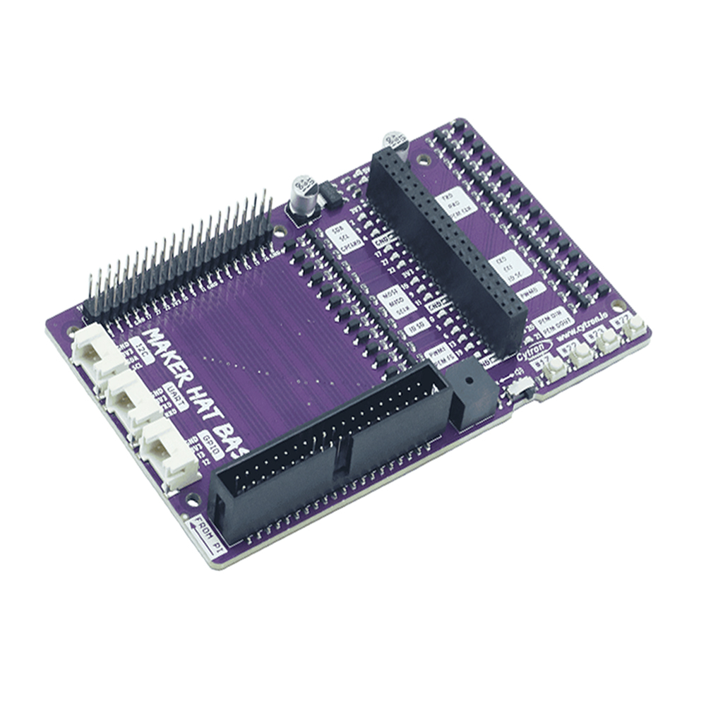 Cytron Maker Hat Base - HAT & GPIO Extension for Raspberry Pi 400-picture-39