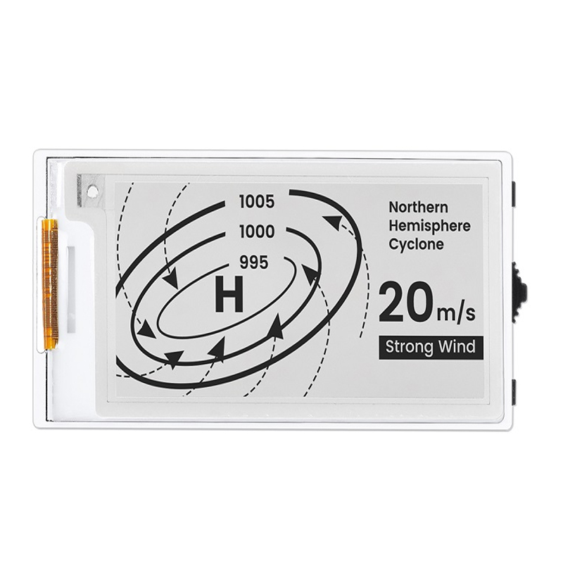 Elecrow CrowPanel ESP32 2.13” E-paper HMI Display , Black/White Color Driven By SPI Interface-image-13