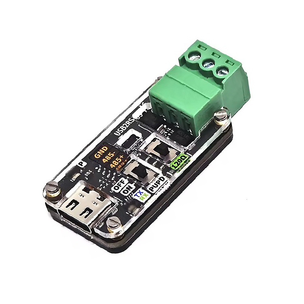 WeAct Studio USB To RS485 485 Converter Module RS485BUS Analyzer 1KΩ 120Ω Switch High Reliability Industrial-picture-31